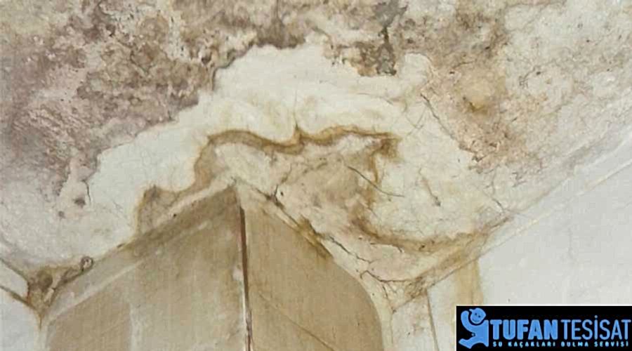 Üst Kattan Su Kaçağı İçin Müdahale